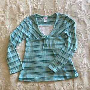 Girls Justice Sparkly long-Sleeve Top